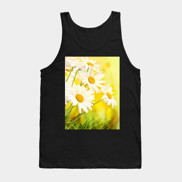 chamomile flowers Tank Top by peace and love